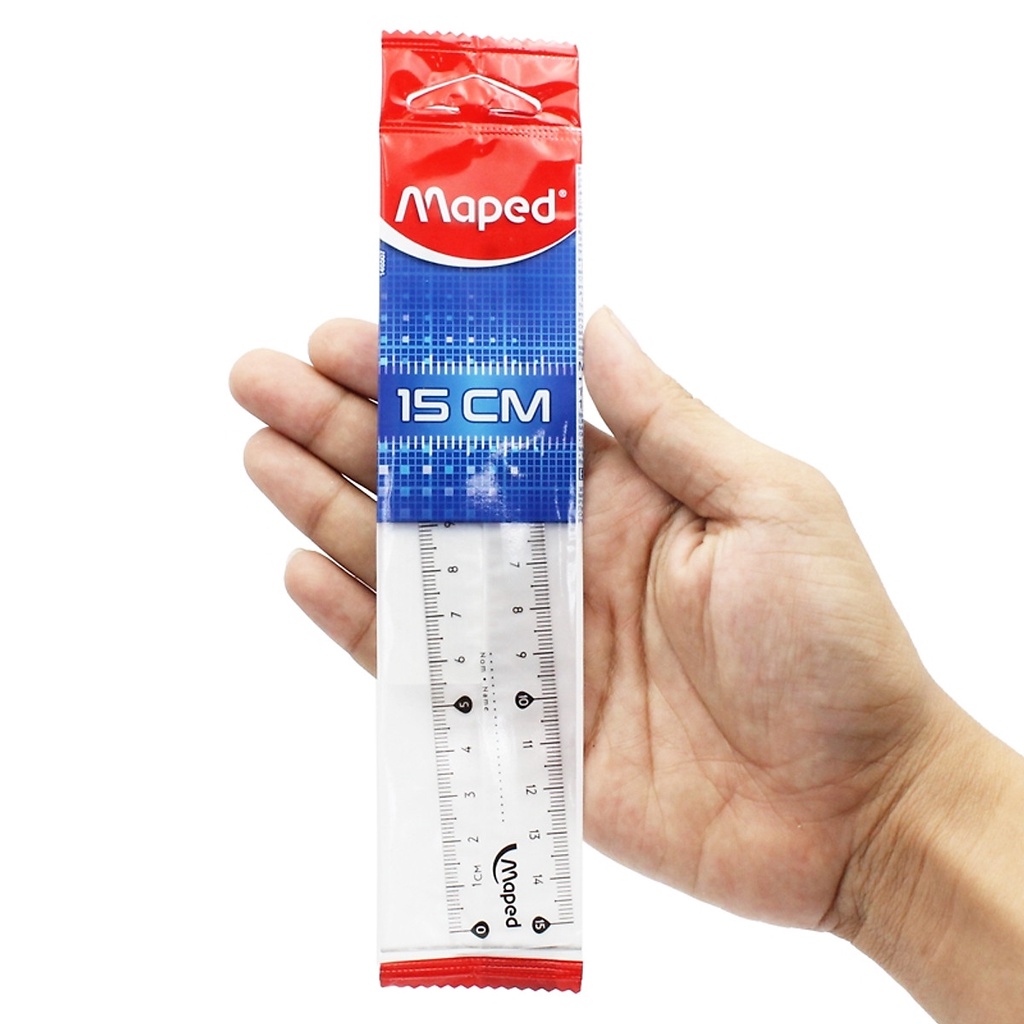 Thước Maped Essential 15cm 146507