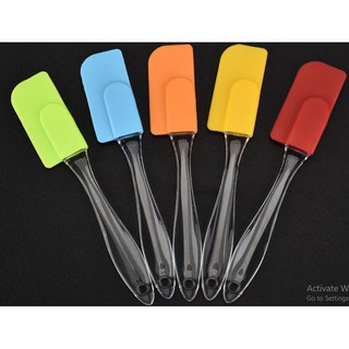Cây bằng silicon  vét bột, trộn bột
