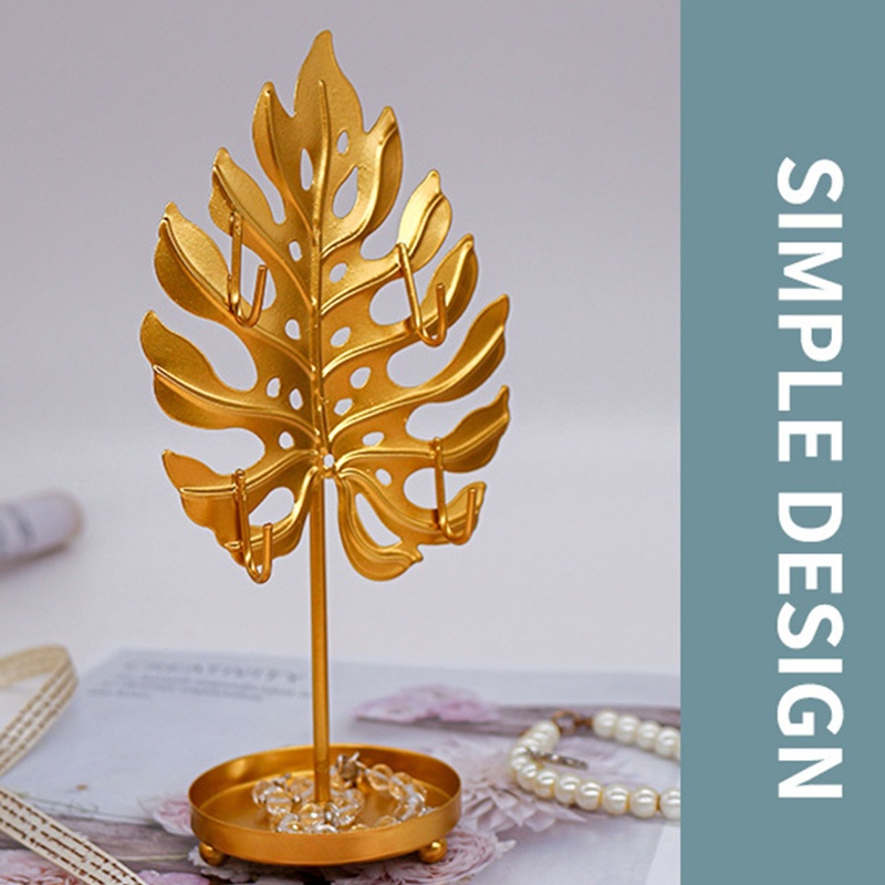 Giá Đỡ Trưng Bày Trang Sức Hình Chiếc Lá Độc Đáo