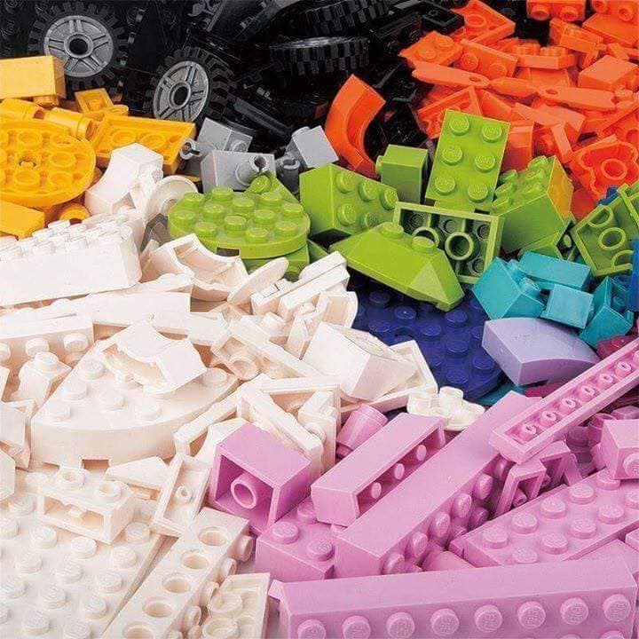 Bộ lego lắp ghép xếp hình 460 chi tiết sáng tạo cho bé