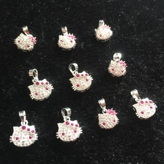 Mặt dây chuyền bạc kitty cho bé gái
