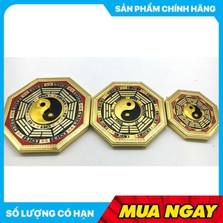 [HOT] Gương bát quái chất liệu đồng, Gương treo cửa - trừ tà, mang lại may mắn, tài lộc và bình an