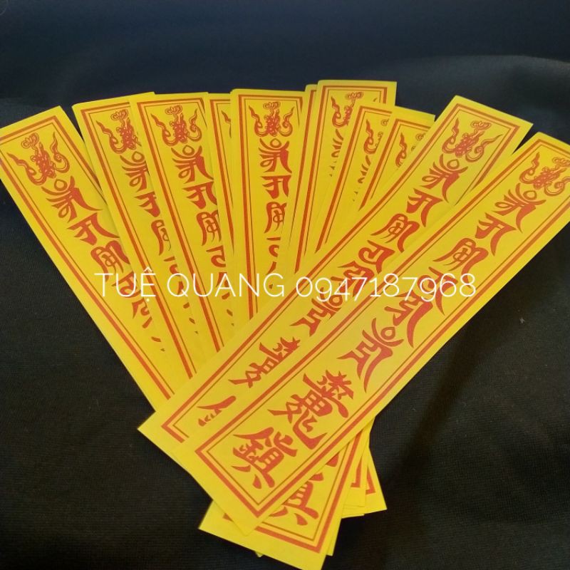 Lục tự Án Ma Ni tập 100 tờ