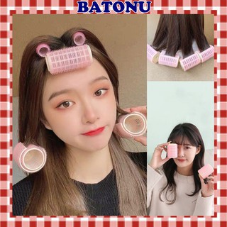 Lô cuốn tóc mái Batonu phồng xoăn tự dính phong cách Hàn Quốc KT31