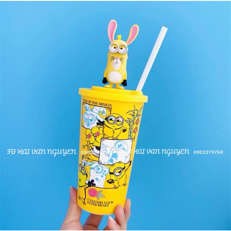Bộ sưu tập ly nước, hộp đựng bỏng minions