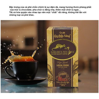 Cà phê con chồn vàng Moca Kopi Luwak