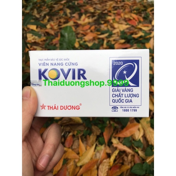 viên uống KOVIR - bổ sung kháng thể , tăng cường đề kháng - Sao Thái Dương