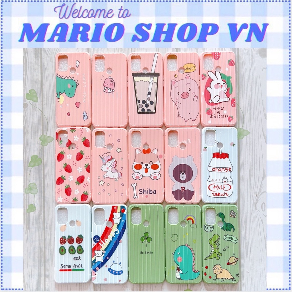 Ốp lưng màu vali dẻo Oppo A53 siêu xinh