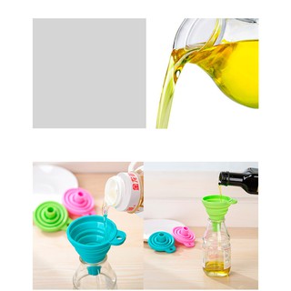 Phễu rót nước xếp gọn thông minh bằng silicon