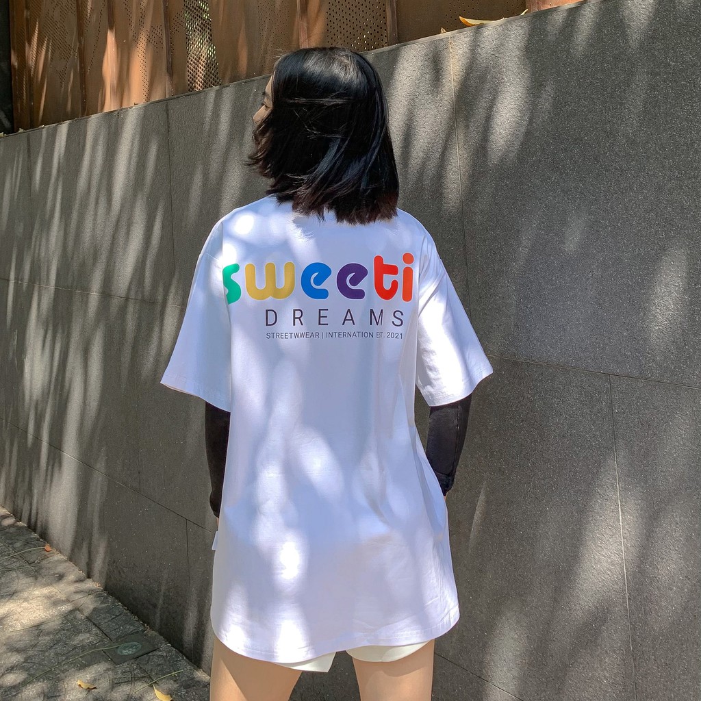 Áo thun SWEETIE DREAMS Tee - Trắng - Unisex - Full Box