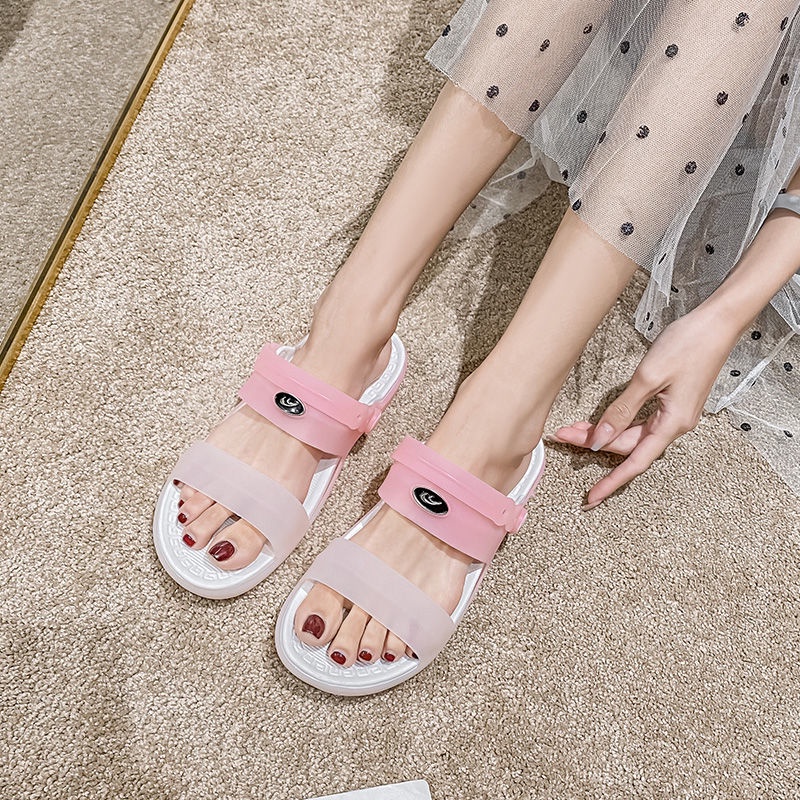 Dép Sandal Đế Dày Đục Lỗ Thời Trang Mùa Hè 2022 Cho Nữ