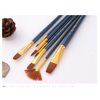 Bộ 7 cây cọ vẽ bằng nylon cao cấp