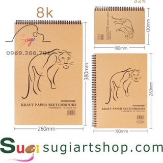 CRAFT SKETCH BOOK A, Sổ vẽ giấy CRAFT A4 mã 020506