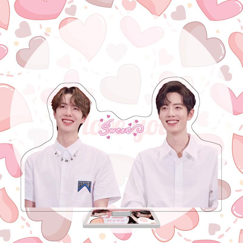 Standee mẫu mới nhất in hình Vương Nhất Bác_Tiêu Chiến