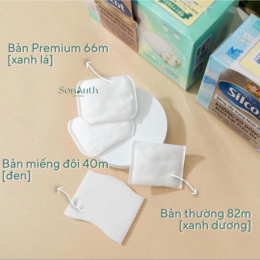 Bông tẩy trang Silcot