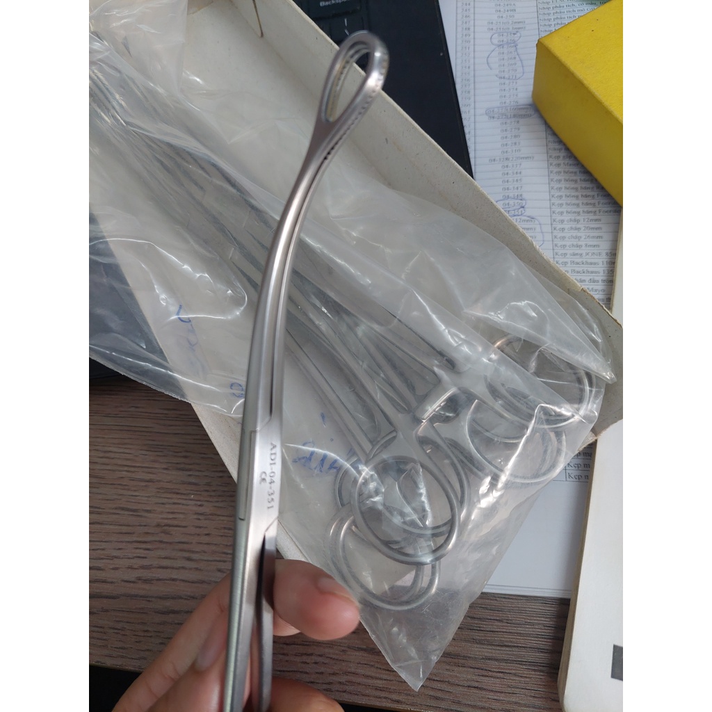 Kẹp bông băng FOERSTER-BALLENGER thẳng và cong nhiều kích cỡ hàng chính hãng 100%