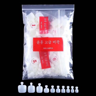 Móng up chân chuẩn fom( bịch 600 móng)