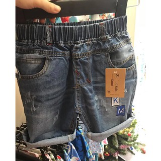 Quần jean lửng bé trai size đại