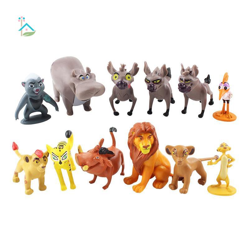 SIMBA VN Set 12 Mô Hình Nhân Vật Trong Phim Hoạt Hình "The Lion Guard King"