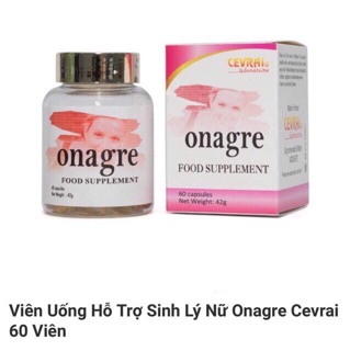 (Hàng chính hãng ,Pháp) Viên nữ sắc Onagre (giúp cân bằng nội tiết tố nữ trong quá trình tiền mãn kinh,mãn kinh...)
