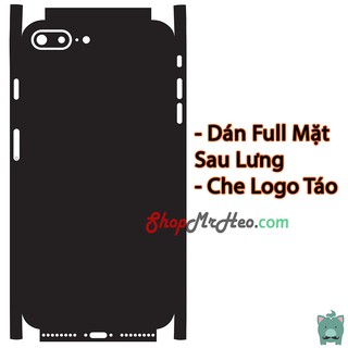 (Mua 1 tặng 1) Skin Dán Mặt Sau Lưng Full Cạnh Iphone 8 Plus - Iphone 8+