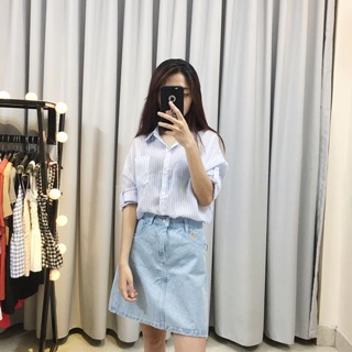 Chân váy jeans