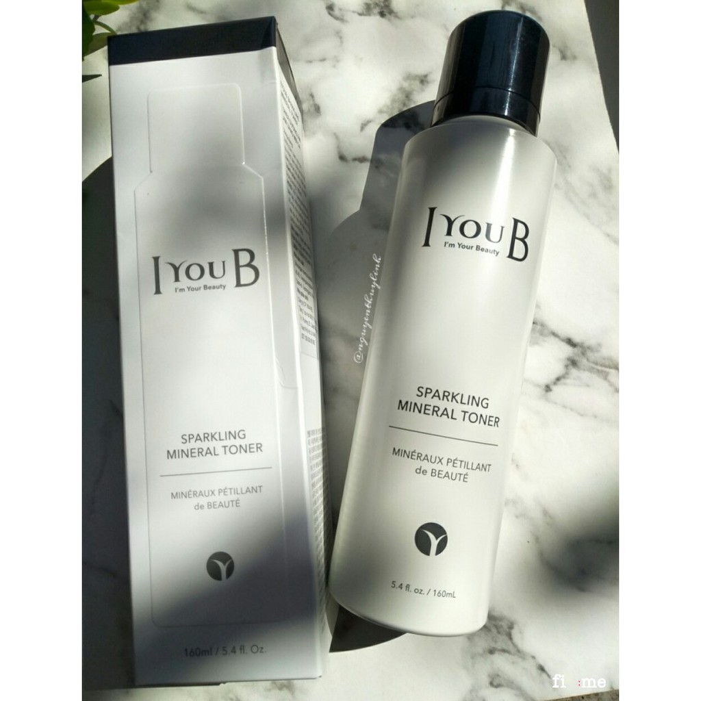 Toner xịt khoáng IyouB 𝐒𝐩𝐚𝐫𝐤𝐥𝐢𝐧𝐠 𝐌𝐢𝐧𝐞𝐫𝐚𝐥 𝐓𝐨𝐧𝐞𝐫 dịu da tức thì 160ml NPP Shoptido | BigBuy360 - bigbuy360.vn