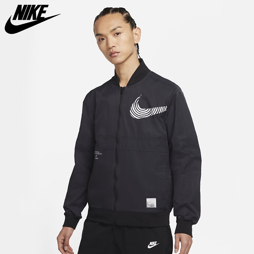 NIKE CHÍNH HÃNG - Áo khoác bomber thể thao nam nữ Nike Sportswear Great Unity Bomber Jacket chính hãng - Đen