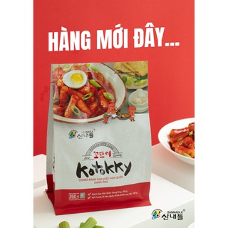 COMBO bánh gạo Topokki 350gr (250gr bánh + 100gr Sốt)