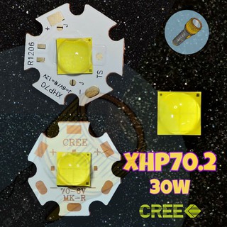 [A01] Led Cree chính hãng đế đồng 2 trong 1 XHP70  XHP70.2 XHP70B 6/12V 30W 5000lm