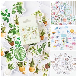 🪴Hộp set 46 miếng sticker xinh xắn