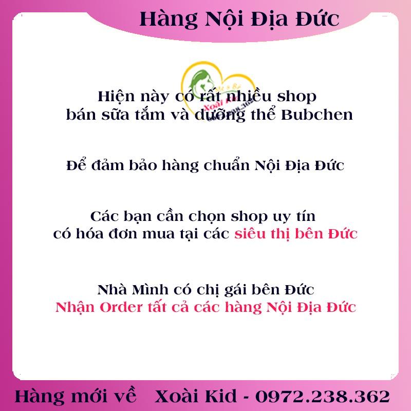 [auth] Sữa tắm và dưỡng thể Bubchen mama mẫu mới hàng Đức cho bà bầu [Hot]