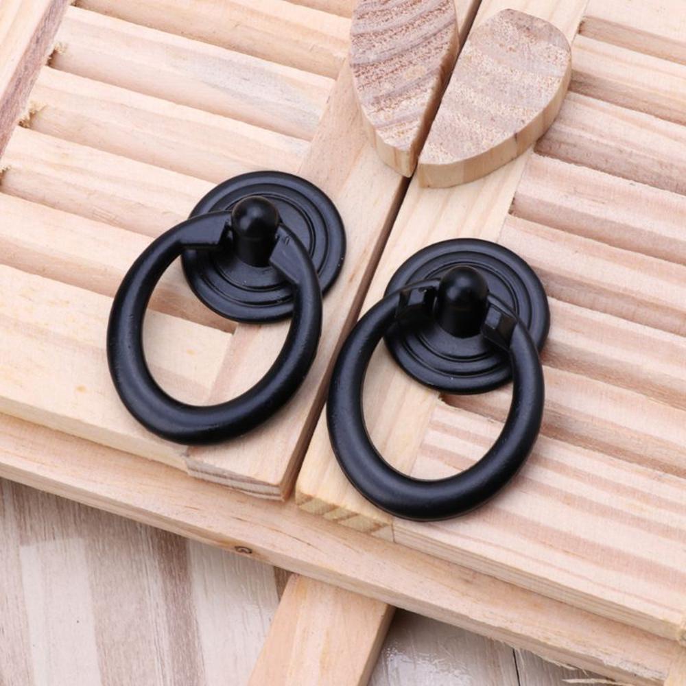 PATRICIA Tay Nắm Ngăn Kéo Tủ Bằng Gỗ Kèm Ốc Vít Phong Cách Retro