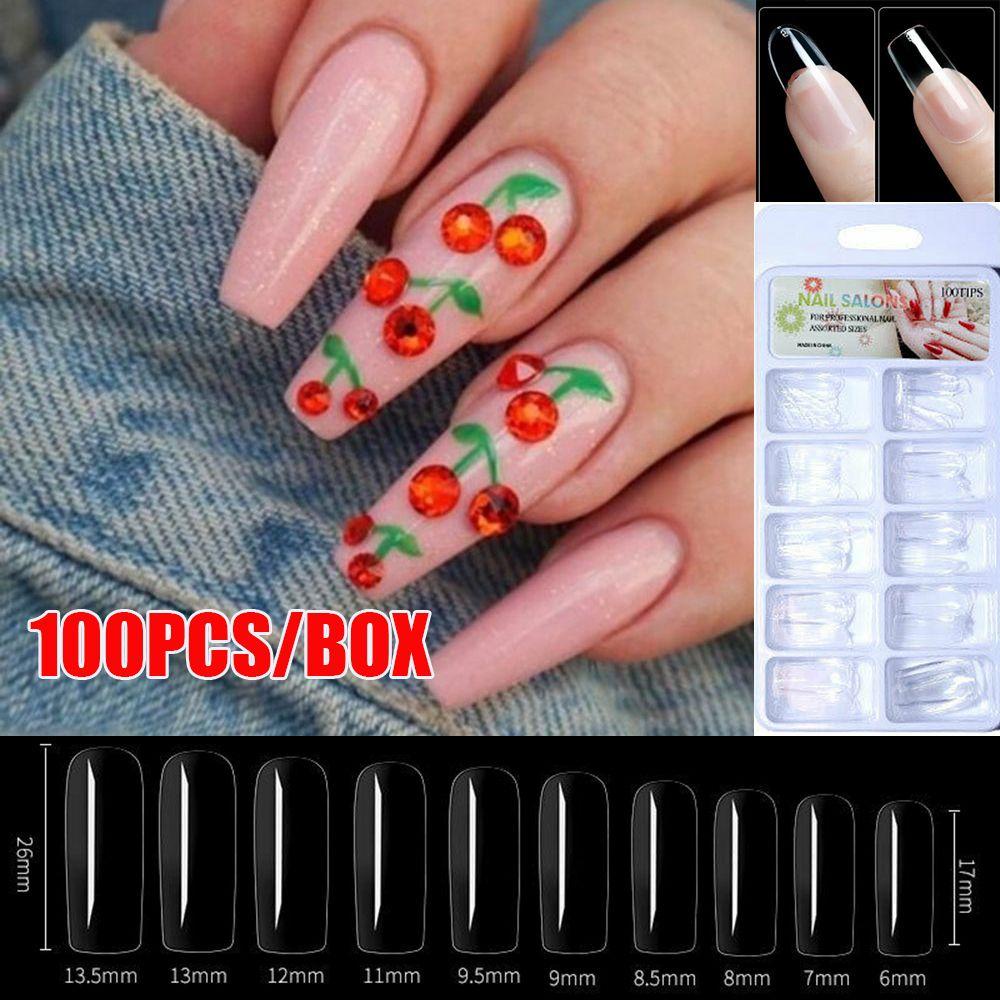 Móng Tay Giả Chất Liệu Acrylic Cao Cấp Ốp