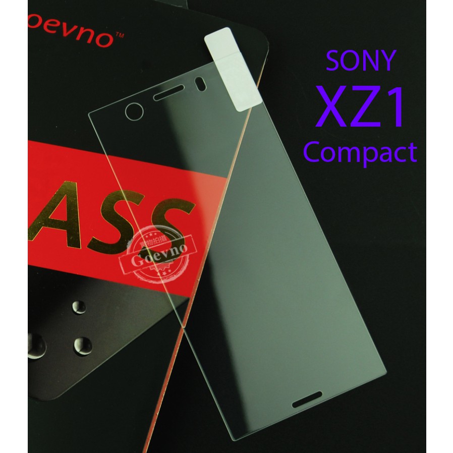 Cường lực Sony Xperia XZ1 Compact full keo siêu trong (hình thật)