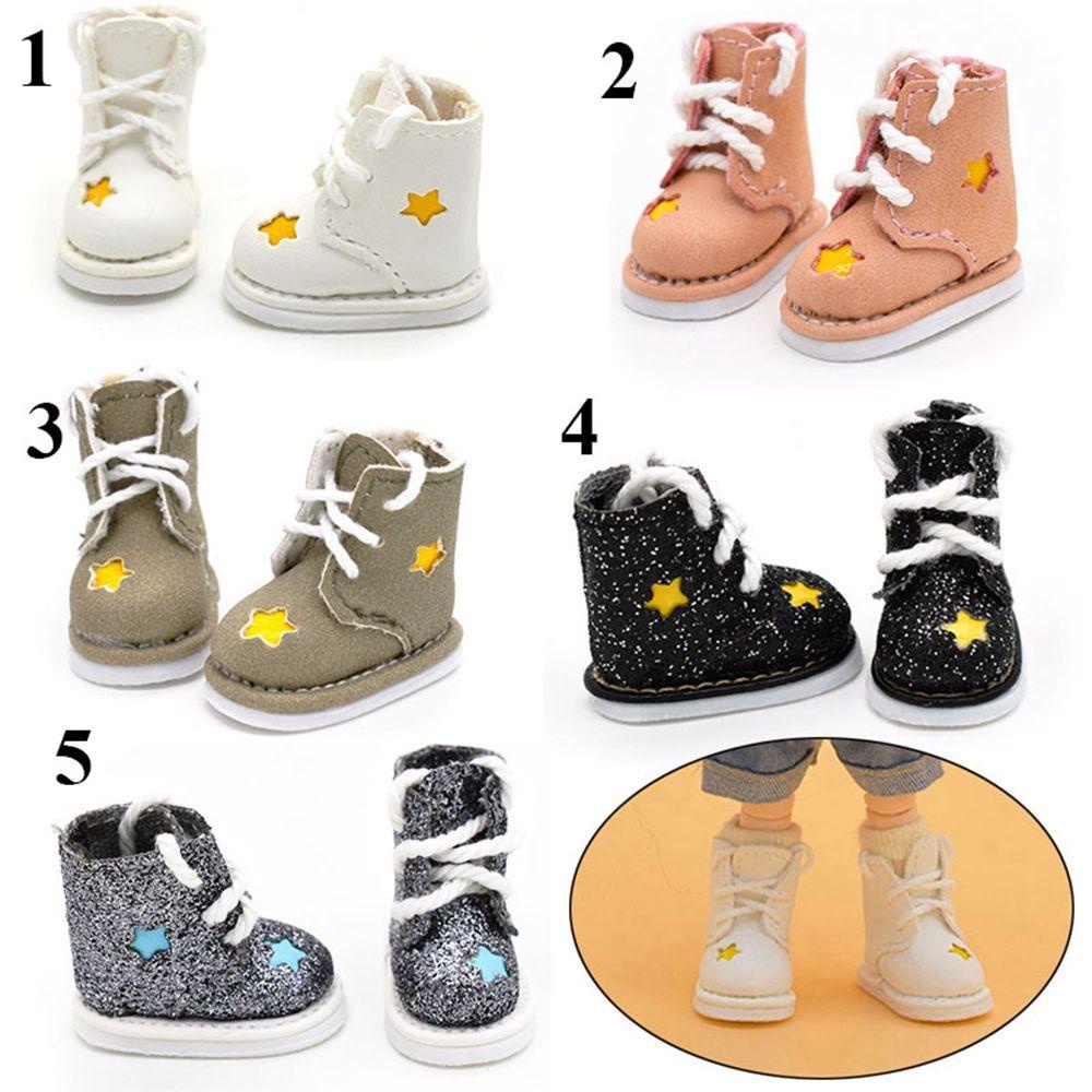 Giày Boot Màu Sắc Cầu Vồng Xinh Xắn Dành Cho Búp Bê 1 / 12BJD