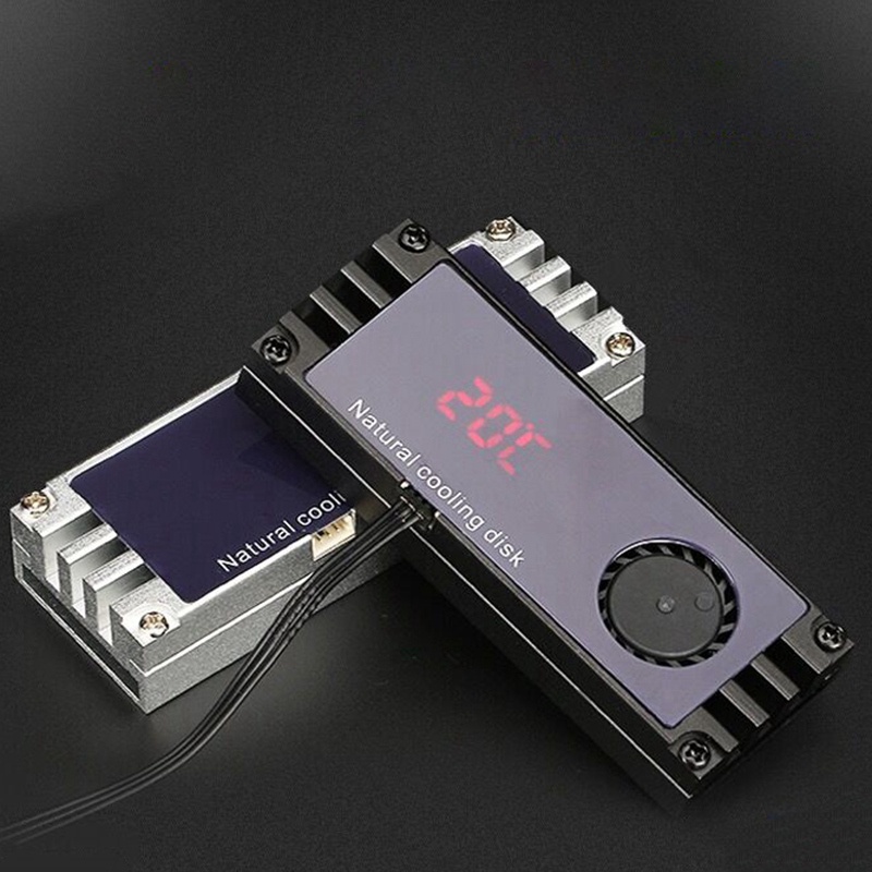 Quạt tản nhiệt ổ cứng M2 SSD M.2 2280 NVME SSD màu đen chuyên dụng