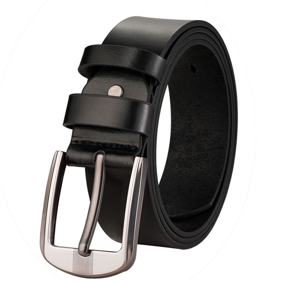 Thắt Lưng Nam Da Nguyên Miếng, Dây Nịt Nam TLstore Hàng Hiệu, Khóa Kim, Bản 3,5cm, Thời Trang Công Sở Trẻ Trung