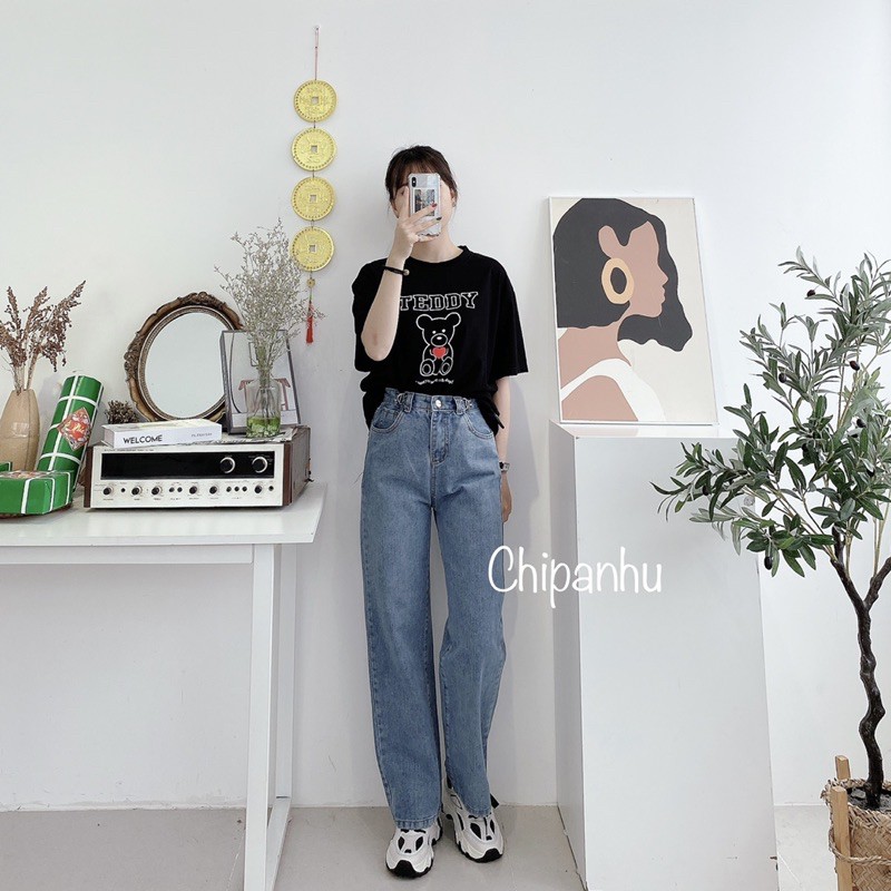 QUẦN SUÔNG TRƠN CẠP KHUY MÓC 00102