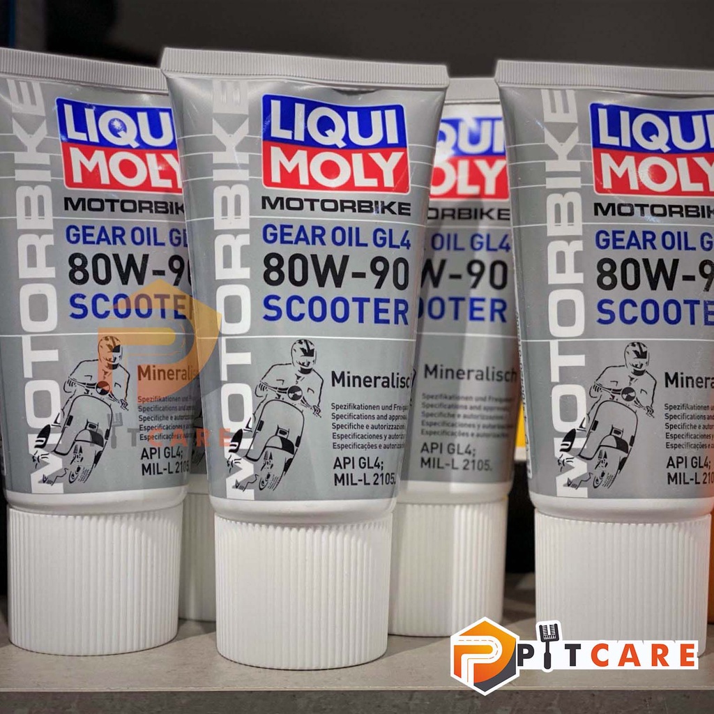 Nhớt Hộp Số Liqui Moly Gear Oil 80W-90 Scooter 1680 150ml Nhớt Láp Cho Xe Tay Ga Chống Hú Chính Hãng