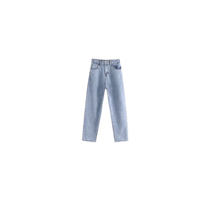 Quần jean bò nữ Phom baggy, jeans ống suông đứng TX-02 style hàn quốc 2021 | WebRaoVat - webraovat.net.vn