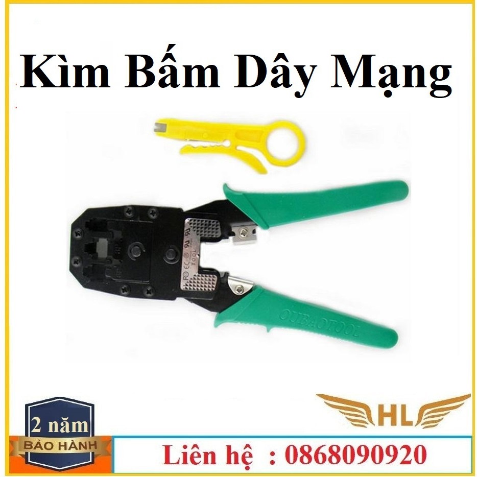 Kìm Bấm Dây Mạng Đa Năng RJ45 Bấn Dây 4 Sợi RJ11