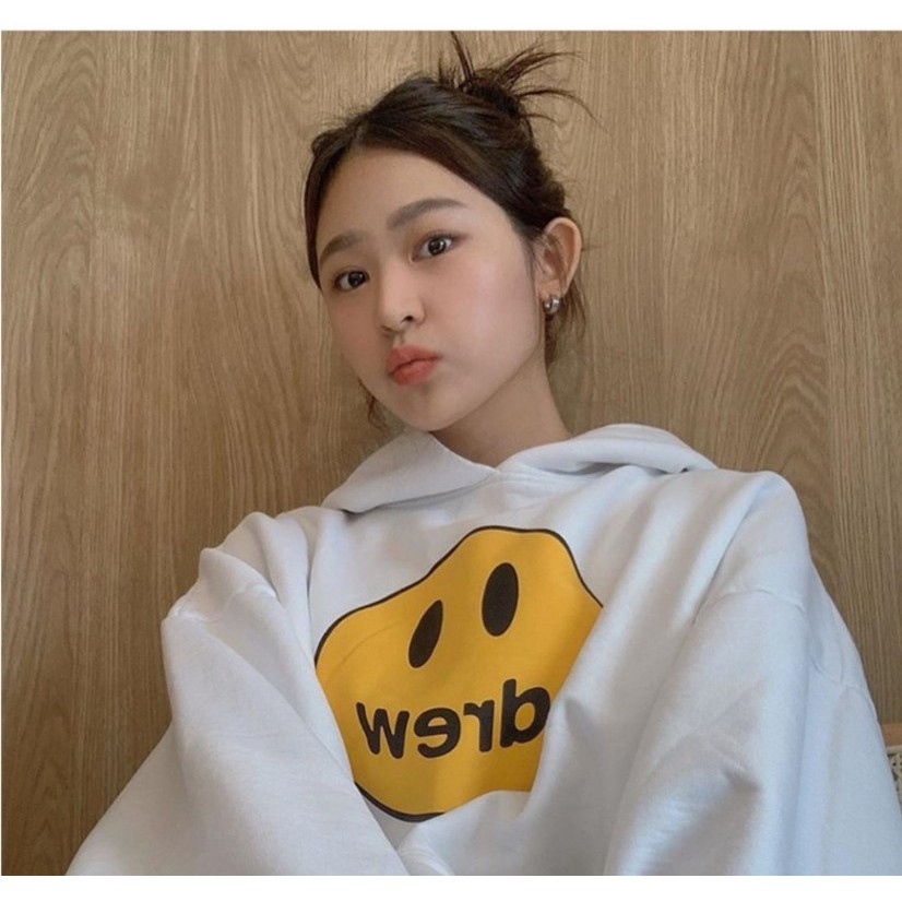 Áo nỉ hoodie Drew house mặt cười, áo nỉ bông hoodie thu đông unisex nam nữ | BigBuy360 - bigbuy360.vn