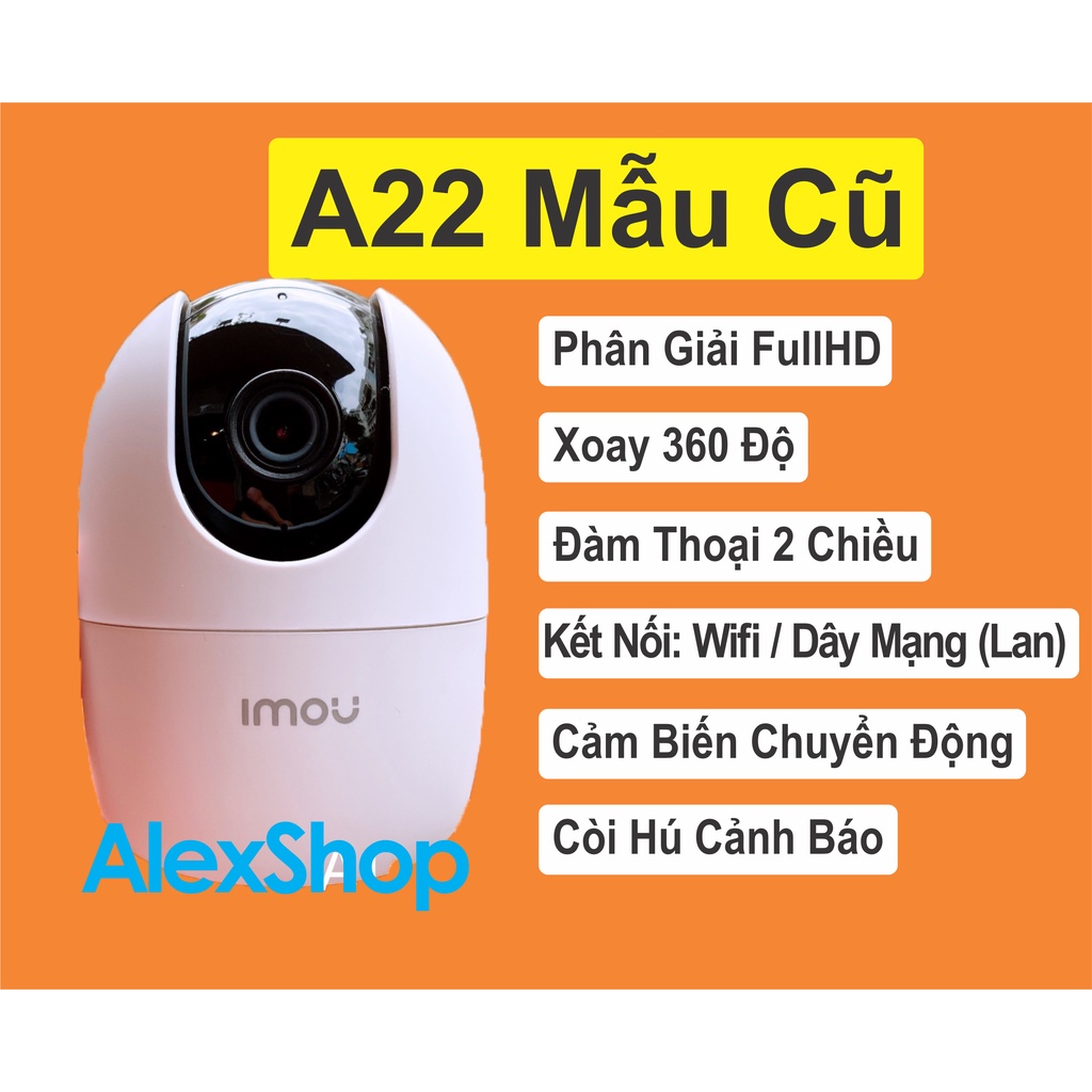 XÃ KHO  Camera Imou A42 / A22 / TA22  / C22 Quan Sát Thông Minh Báo Động Đàm Thoại 2 Chều