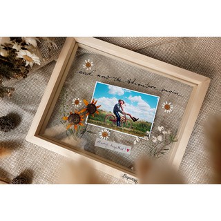 Khung tranh hoa ép, hoa khô để bàn BEPANSY Photo design 17
