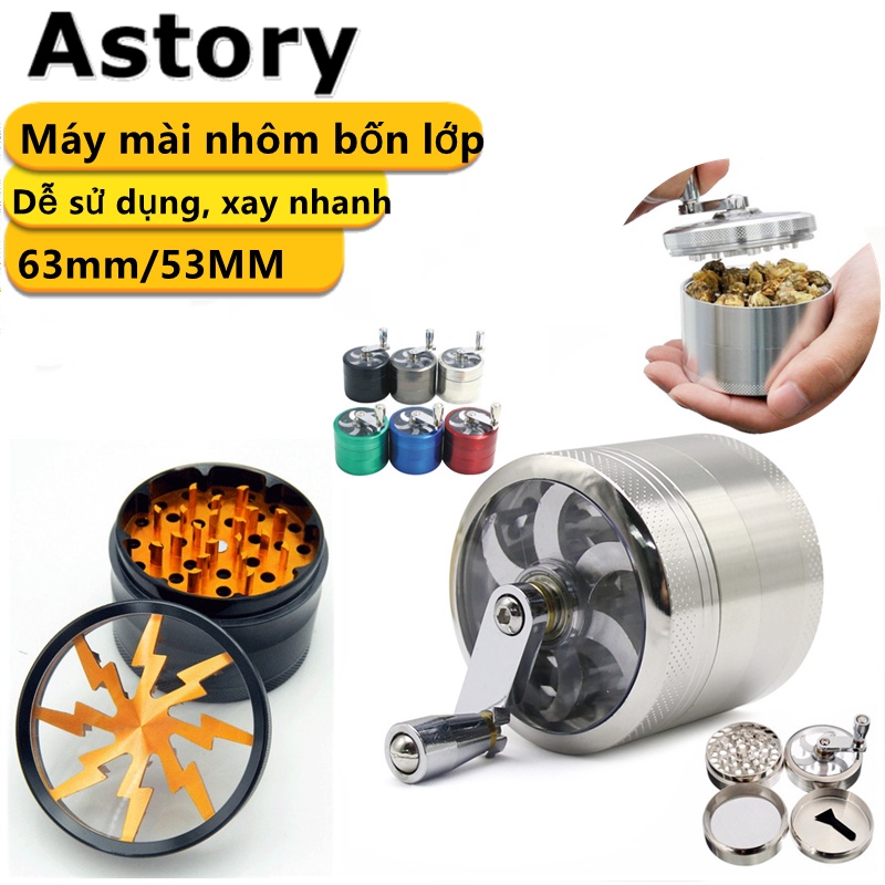 Máy xay gia vị 4 lớp 63 mm