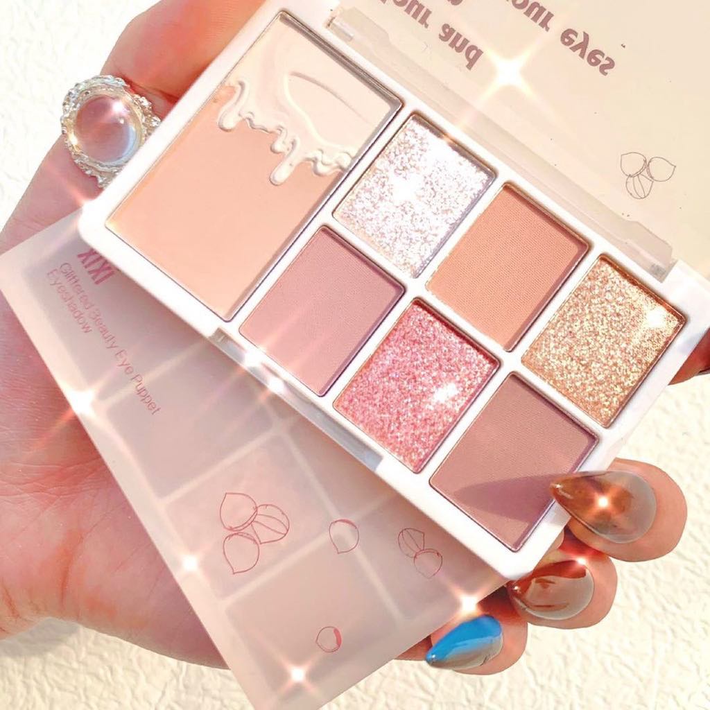 Bảng Mắt Soft Glow Xixi 7 Ô Nhũ Lấp Lánh | BigBuy360 - bigbuy360.vn