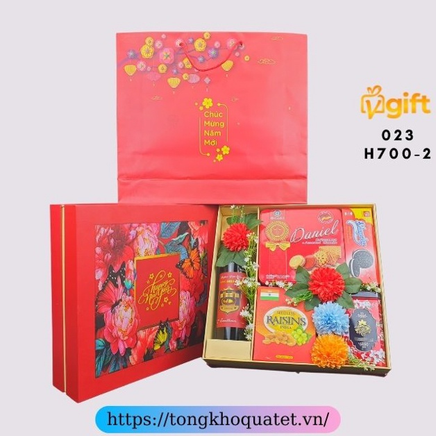 Hộp Quà Tết Mẫu Hộp 660 - 700 ( 8 Hộp Quà Tết ) | BigBuy360 - bigbuy360.vn