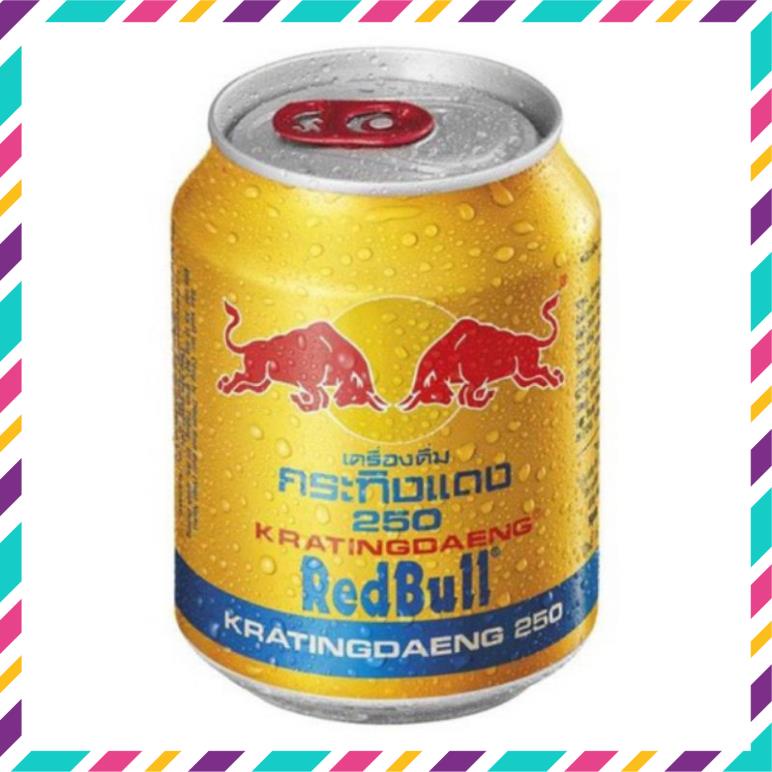 Nước tăng lực Redbull Thái Lan - lon 250ml
