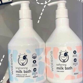 Sữa tắm bò WATSONS THÁI LAN 450ml màu hồng